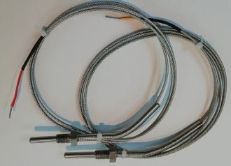 K Type Thermocouple 18mm Inside Diameter Washer CHT 3 Metre SS Braided Cable 